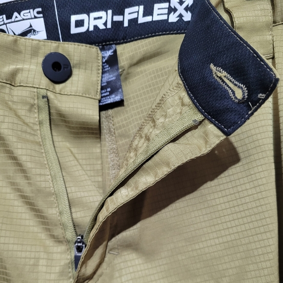 PELAGIC HIGH PERFORMANCE DRI-FLEX HYBRID II FISHING SHORTS MEN'S SIZE 40 - Picture 5 of 15